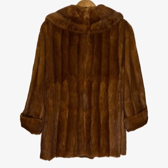Mink Fur Jacket size 10 - Picture 2 of 2
